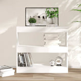 Vidaxl boekenkast kamerscherm 80x30x72 cm wit