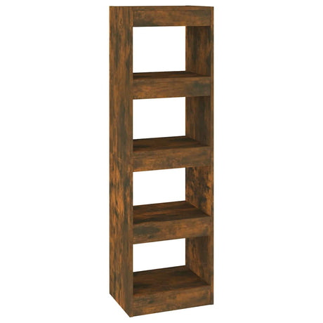Vidaxl boekenkast kamerscherm 40x30x135 cm gerookt eikenkleurig