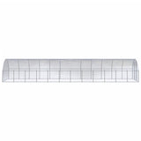 Vidaxl Chicken Run 3x12x2 m verzinkter Stahl