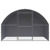 Vidaxl Chicken Run 3x2x2 m verzinkter Stahl