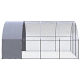 Vidaxl Chicken Run 3x4x2 m verzinkter Stahl