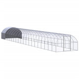 VidaXL Hühnerstall 3x20x2 m aus verzinktem Stahl