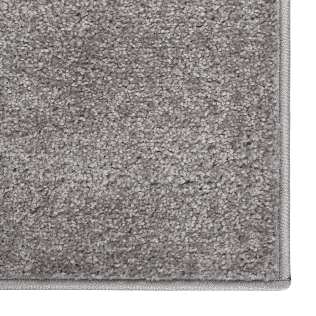 Vidaxl Teppich Kortpolig 80x150 cm Grau