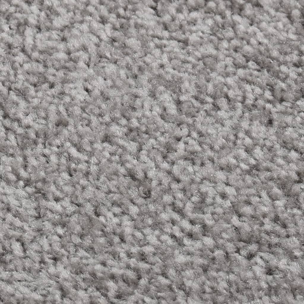 Vidaxl Teppich Kortpolig 240x340 cm Grau