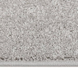 Vidaxl Teppich Kurzwolke 200x290 cm hellgrau