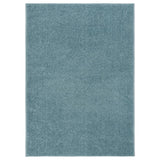 Vidaxl Teppich Kortpolig 120x170 cm blau