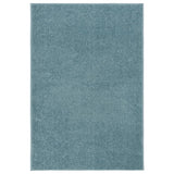 Vidaxl Teppich Kortpolig 200x290 cm blau