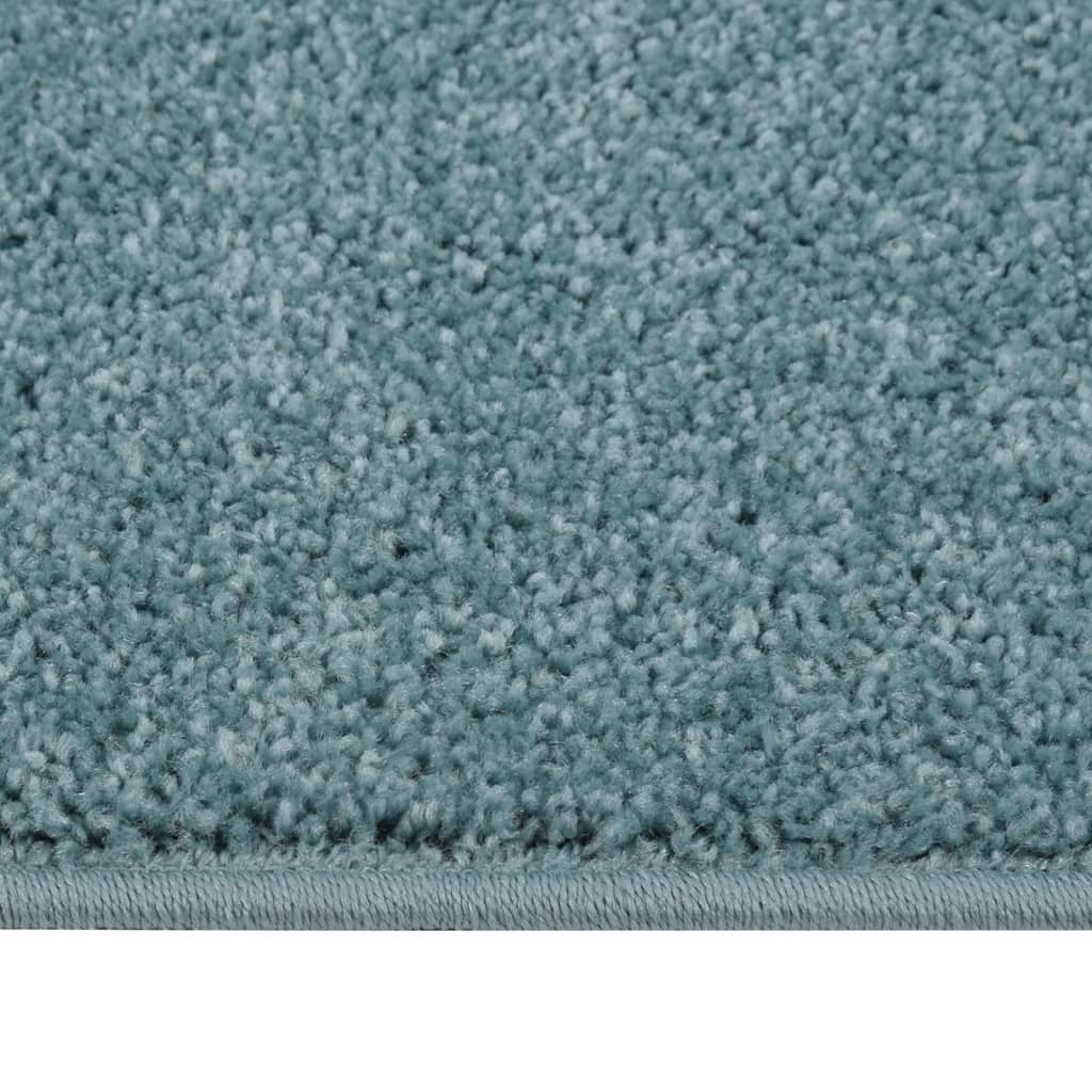 Vidaxl Teppich Kortpolig 240x340 cm blau