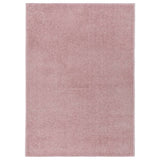 Vidaxl Teppich Kortpolig 120x170 cm Pink
