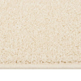 Vidaxl Teppich Kortpolig 80x150 cm Creme -Colored