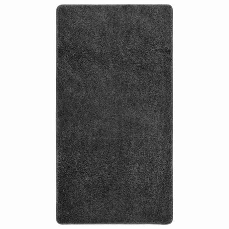 Vidaxl Teppich Shaggy Anti-Slip 80x150 cm dunkelgrau