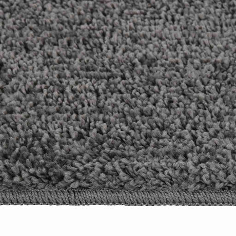 Vidaxl Teppich Shaggy Anti-Slip 80x150 cm dunkelgrau