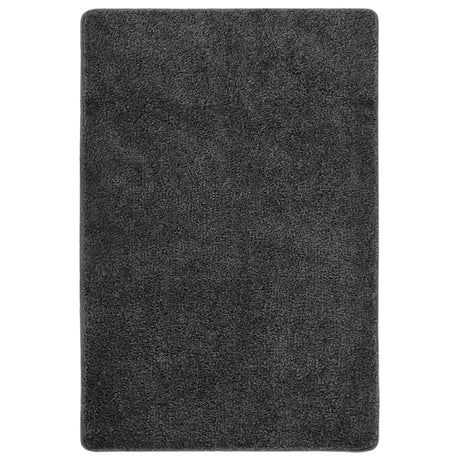 Vidaxl Teppich Shaggy Anti-Rutsch 140x200 cm dunkelgrau