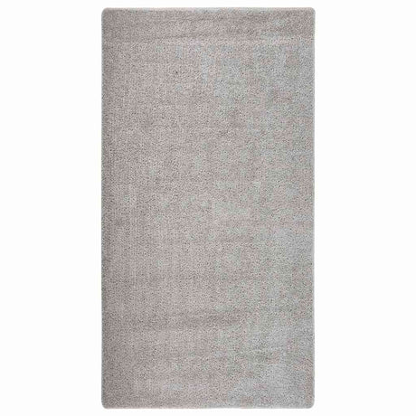 Vidaxl Teppich Shaggy Anti-Slip 80x150 cm hellgrau