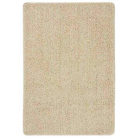 Vidaxl Teppich Shaggy Anti Slip 120x170 cm cremefarben