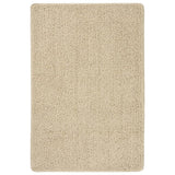 Vidaxl Teppich Shaggy Anti-Slip 140x200 cm cremefarben