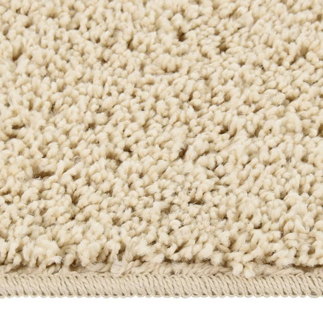 Vidaxl Teppich Shaggy Anti-Slip 160x230 cm cremefarben