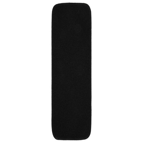 VIDAXL-Treppenmatten 15 St. Anti-Rutsch rechteckig 75 x 20 cm Schwarz