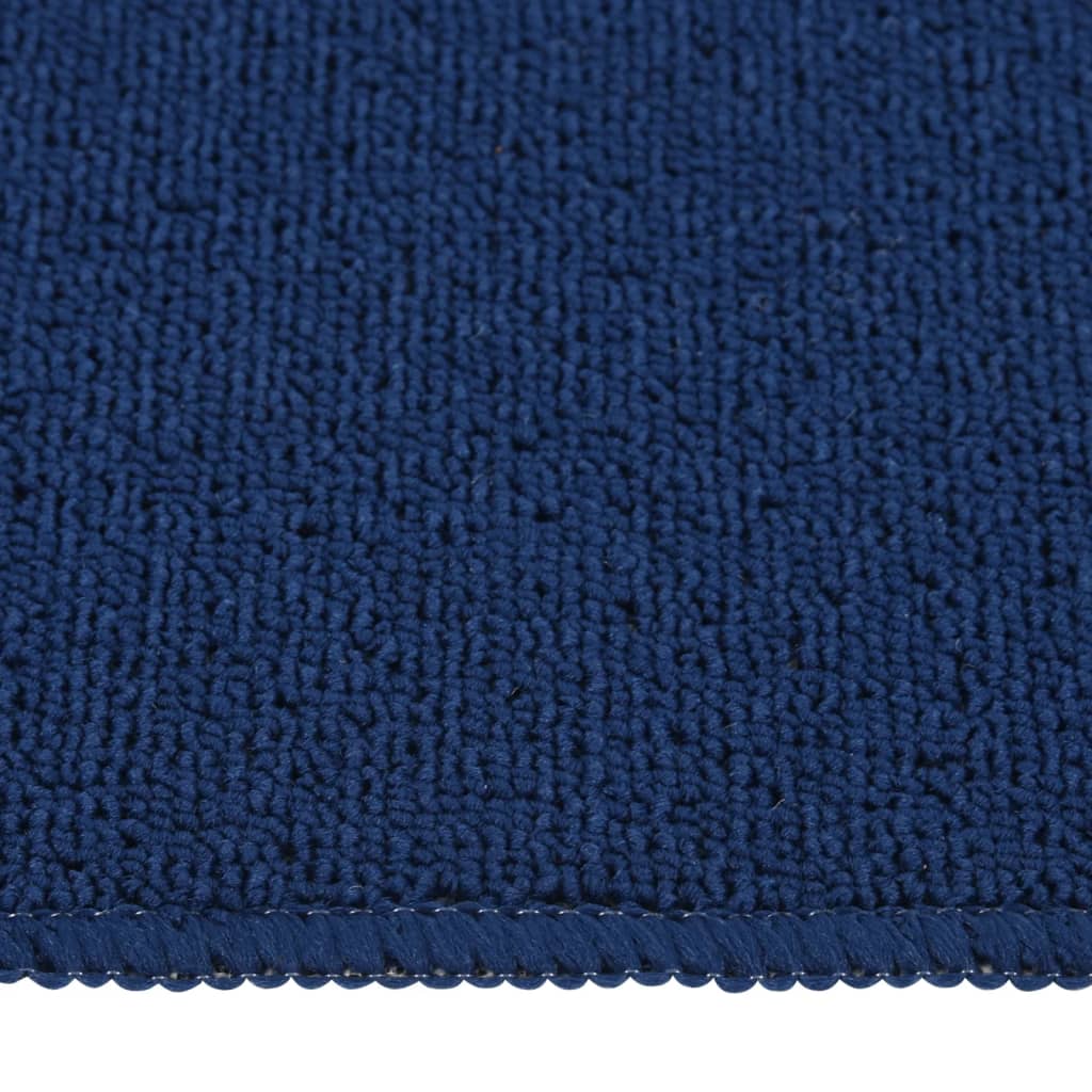 Vidaxl-Treppenmatten 15 St. Anti-Rutsch rechteckig 60x25 cm Marineblau