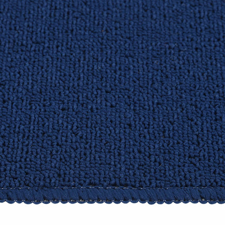 Vidaxl-Treppenmatten 15 St. Anti-Rutsch rechteckig 60x25 cm Marineblau