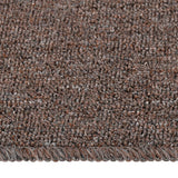 VIDAXL-Treppenmatten 15 St. Anti-Rutsch rechteckig 75 x 20 cm Braun