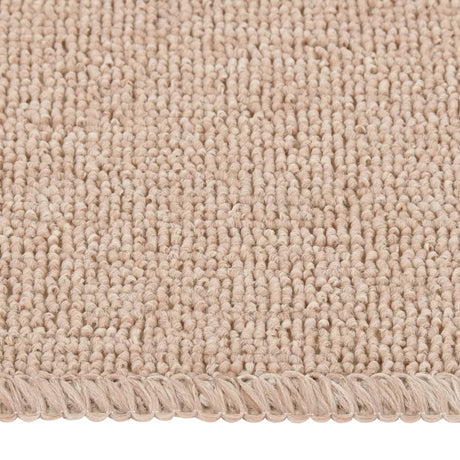 Vidaxl-Treppenmatten 15 St. Anti-Rutsch rechteckig 60x25 cm Beige