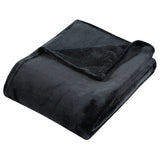 Vidaxl -Decke 150x200 cm Polyesterschwarz