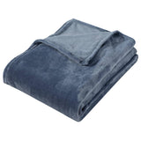 Vidaxl -Decke 130x170 cm Polyester Ultimate Grau