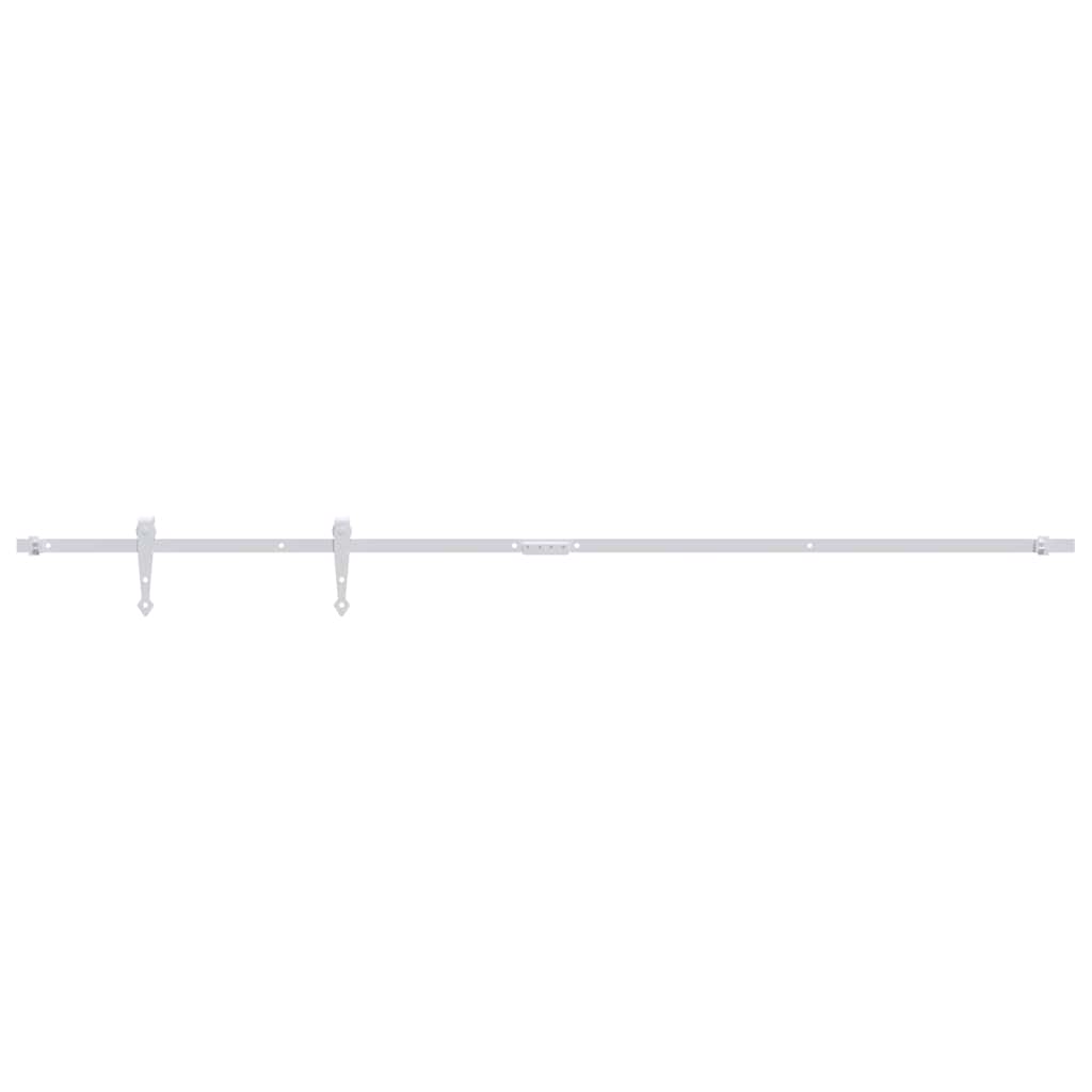 VIDAXL -Suspension für Mini -Skiver -Tür 183 cm Kohlenstoffstahl weiß