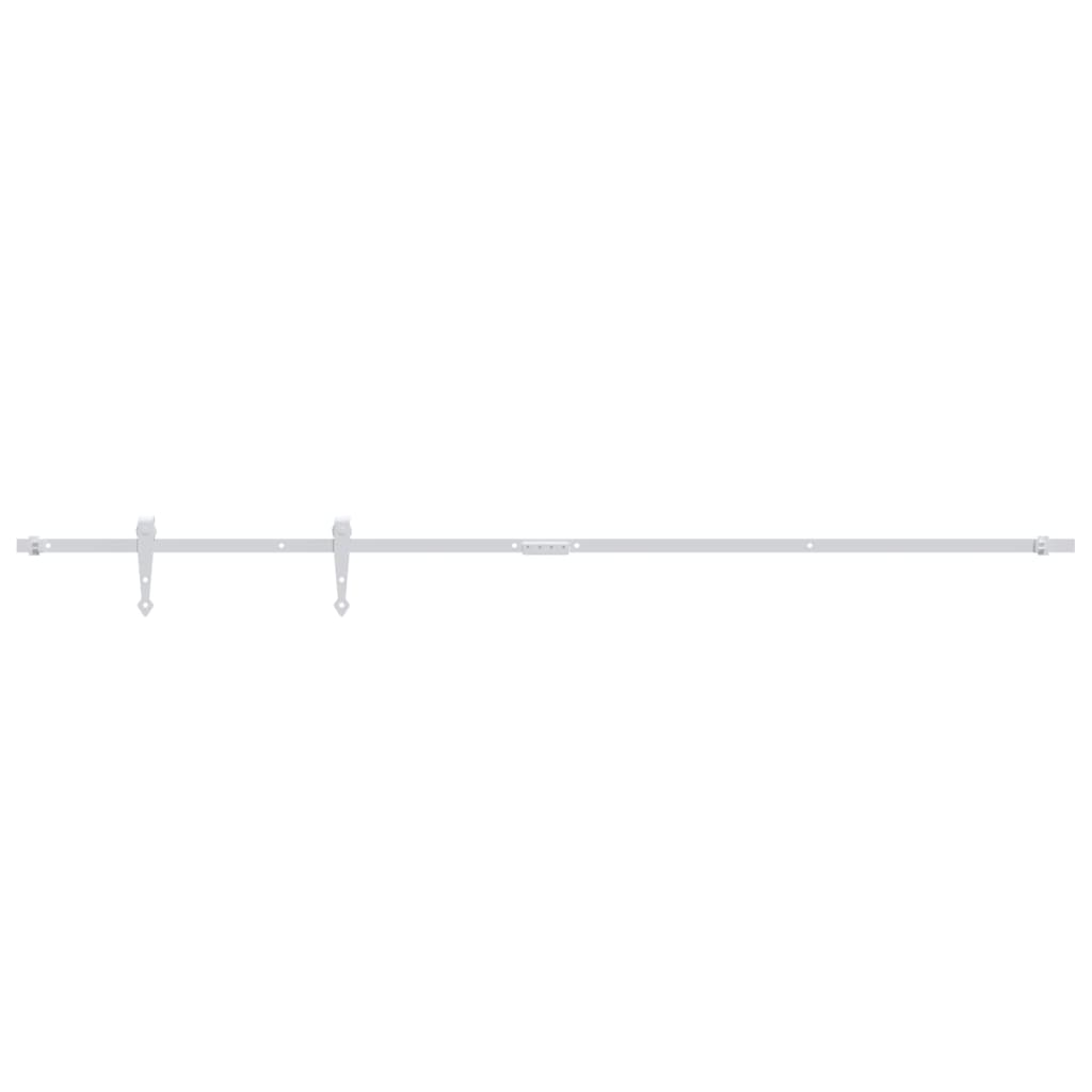 VIDAXL -Suspension für Mini -Skiver -Tür 183 cm Kohlenstoffstahl weiß