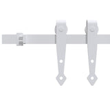VIDAXL -Suspension für Mini -Skiver -Tür 152 cm Kohlenstoffstahl weiß