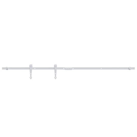 VIDAXL -Suspension für Mini -Skiver -Tür 122 cm Kohlenstoffstahl weiß