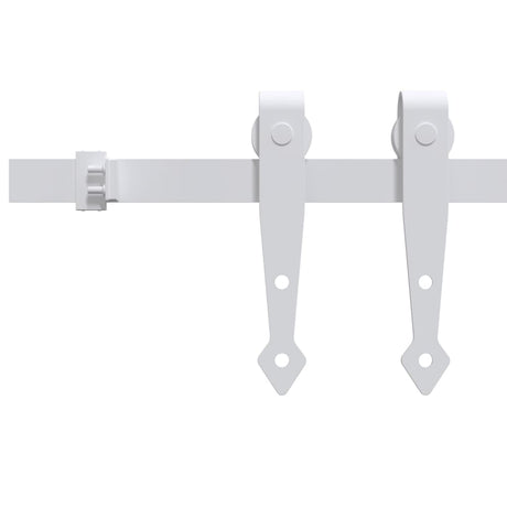 VIDAXL -Suspension für Mini -Skiver -Tür 122 cm Kohlenstoffstahl weiß