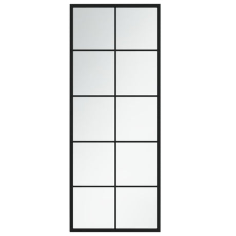 Vidaxl Wandspiegel 100x40 cm Metallschwarz