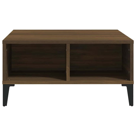 Vidaxl salontafel 60x60x30 cm spaanplaat bruin eikenkleur