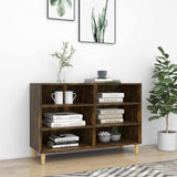 Vidaxl dressoir 103,5x35x70 cm bewerkt hout gerookt eikenkleurig
