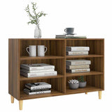 Vidaxl dressoir 103,5x35x70 cm bewerkt hout bruin eikenkleur