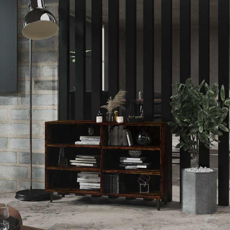 Vidaxl dressoir 103,5x35x70 cm bewerkt hout gerookt eikenkleurig
