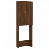 Vidaxl Waschmaschinenschrank 64x25.5x190 cm Braune Eiche Farbe