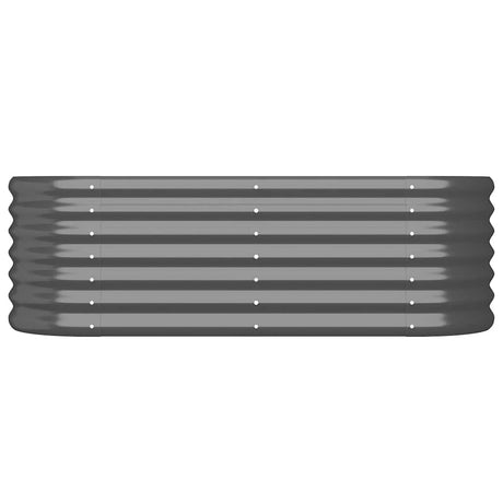 VIDAXL -Planungsbox 114x40x36 cm verzinkter Stahl -Anthrazit -Verschärfen