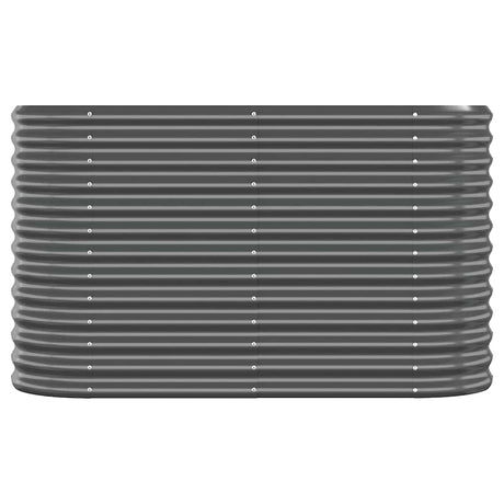 VIDAXL -Planungsbox 114x40x68 cm Pulver -beschichteter Stahl -Anthrazit -Verfahren