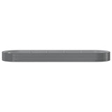 VIDAXL -Planungsbox 450x140x36 cm Pulver -Stahl grau
