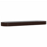 VIDAXL -Planungsbox 523x140x36 cm Pulver -Stahlbraun