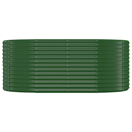 VIDAXL -Planungsbox 175x100x68 cm Pulver -Stahlgrün
