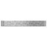 VIDAXL -Planungsbox 554x100x68 cm Pulver -Stahl Silber gefärbt