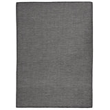 Vidaxl Außen Teppich flach -200x280 cm Grau