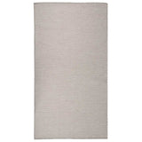 Vidaxl außerhalb des Teppichs flach gewebt 80x150 cm Taupe