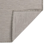 Vidaxl außerhalb des Teppichs flach gewebt 140x200 cm Taupe