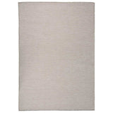 Vidaxx Outdoor-Teppich flach gewebt 160x230 cm hellgrau
