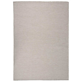 Vidaxx Outdoor-Teppich flach gewebt 160x230 cm hellgrau